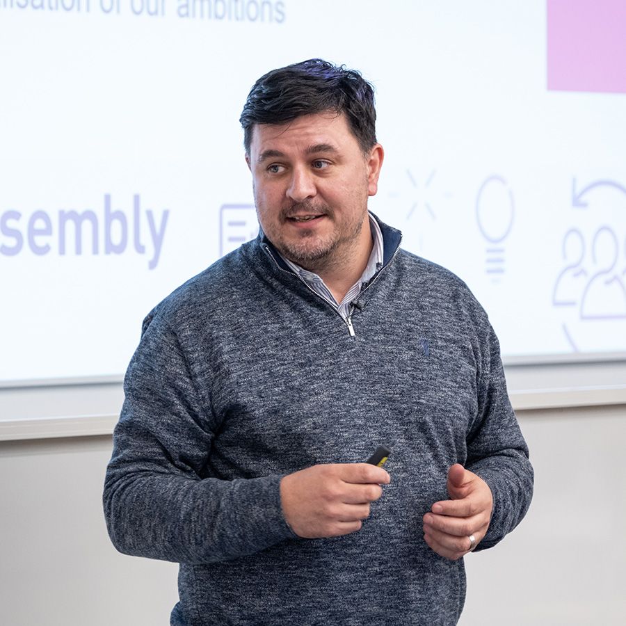 Professor Dan Parsons, Pro Vice-Chancellor for Research and Innovation